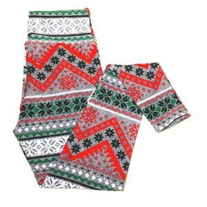 High Rise Leggings NOBO Snowflake Med 7/9